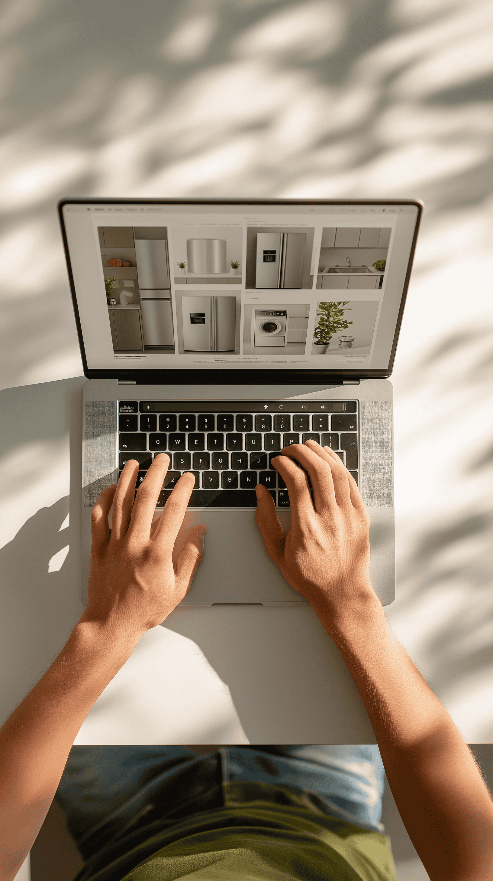 Illustration of a teacher working on a laptop